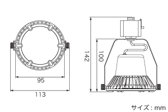 ハロゲン置換 LEDランプ